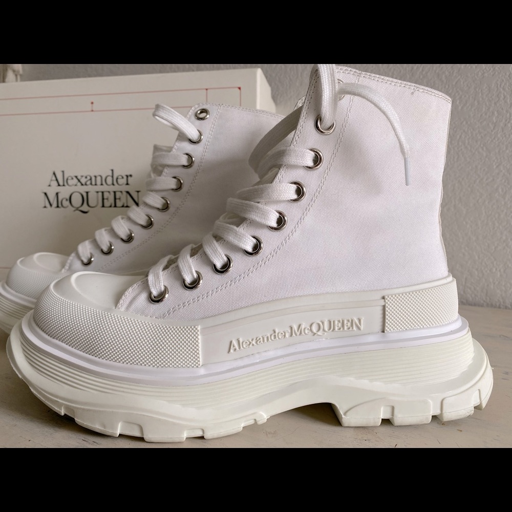 Alexander McQueen Tread Slick High Top Sneakers